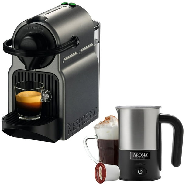 E3NESC40USTINE Titan C40-US-TI-NE Nespresso Inissia Espresso Maker 